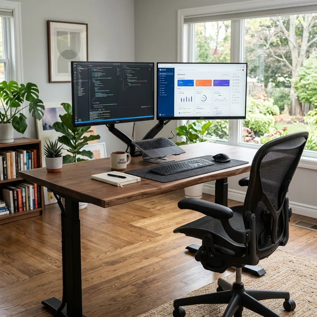 Assembled Home Office standing desk